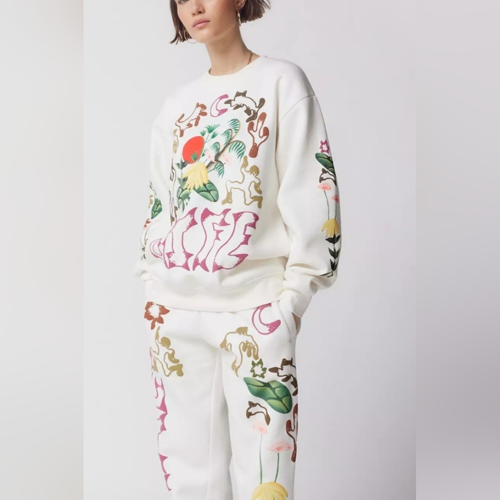 Market UO Exclusive Life Cycle Crew Neck Sweatshirt